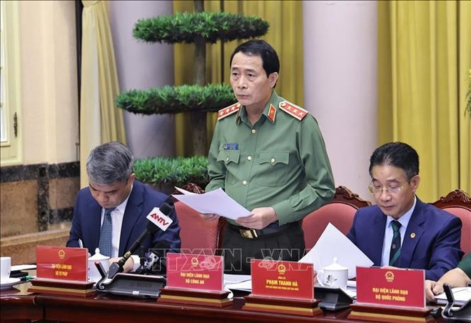 越南祖国阵线中央委员会副主席黄功水发表讲话。图自越通社 2.jpg