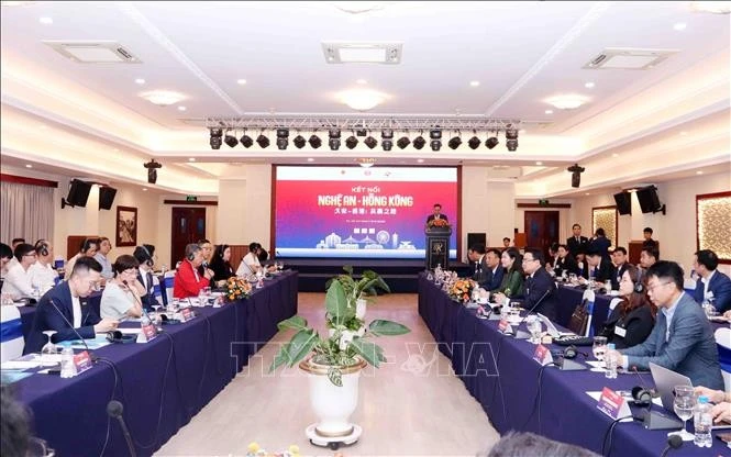 越南乂安省与中国香港加强经贸投资合作