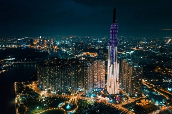 胡志明市取得了飞跃式发展。图自越通社