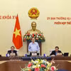 国会主席陈青敏主持国会常务委员会第五十五次会议。图自越通社