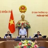 国会主席陈青敏主持国会常务委员会第五十五次会议。图自越通社