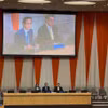 越南常驻联合国代表团团长杜雄越大使主持召开磋商会议。图自越通社