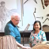 美国退伍军人罗伯特·安布罗斯·康纳参观胡志明市历史博物馆。图自sggp.org.vn
