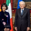 越南驻意大利共和国特命全权大使阮方英向意大利总统塞尔焦·马塔雷拉递交了国书。图自越通社