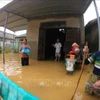 顺化暴雨致逾5.46万栋房屋受淹。图自越通社