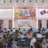 阮攸老越双语学校2024-2025学年结业典礼。图自越通社