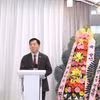 越南驻韩国大使武胡发表讲话。图自越通社