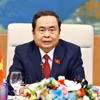 越南国会主席陈青敏。图自越通社