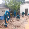 越南努力为抗战期间受化学毒剂影响人员的亲生子女消除危旧住房。图自越通社