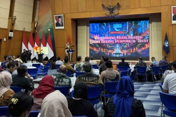 2026年营销与清真峰会场景。图自越通社