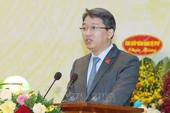 越南司法部部长阮海宁。图自越通社