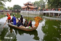 北宁省官贺民歌表演。图自越通社