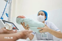 春节假期前四天超8300名新生儿在医疗机构平安降生。图自越通社