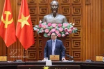 越南政府总理范明政主持召开政府常务会议 图自越通社