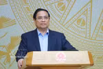 范明政总理发表讲话 图自越通社