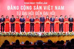 苏林总书记出席“越南共产党——从大会到大会”展览开幕式 图自越通社