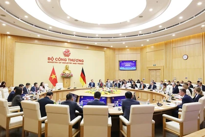 会议现场。图自越通社