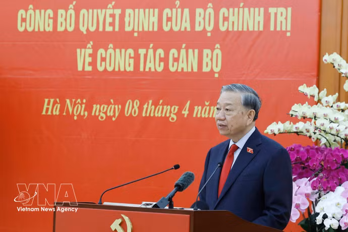 越共中央总书记苏林签署发布党内政治思想工作新规 图自越通社