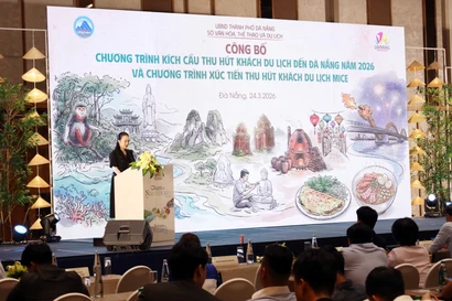 2026年旅游刺激计划和与会奖旅游推广计划公布仪式。图自越通社