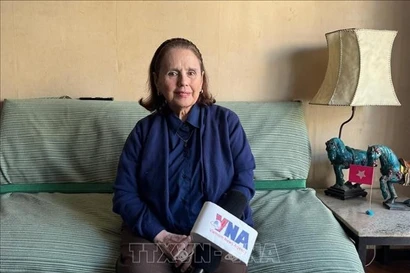 阿根廷-越南文化研究院（ICAV）院长波尔迪·索萨·施密特。图自越通社