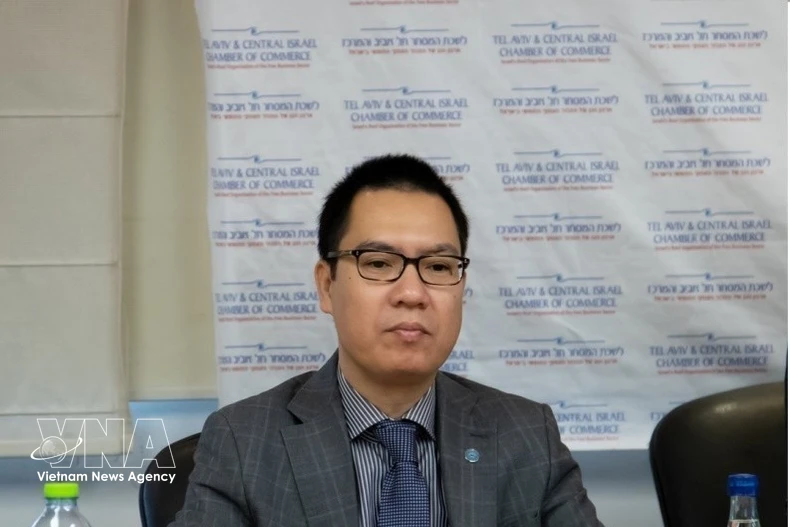越南驻以色列商务参赞黎泰和。图自越通社