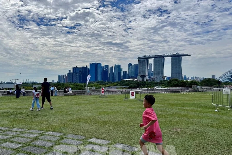 新加坡上调2026年经济增长预期。图自越通社