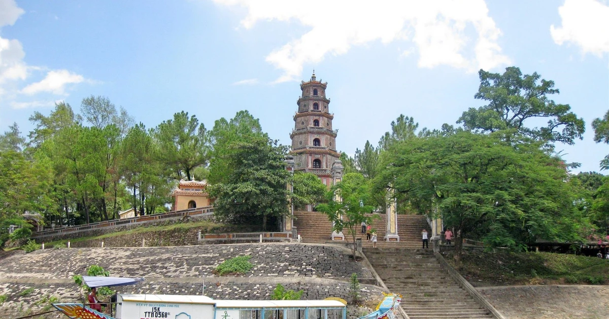 组图:顺化省最古老之寺——天姥寺 | Vietnam+ (VietnamPlus)