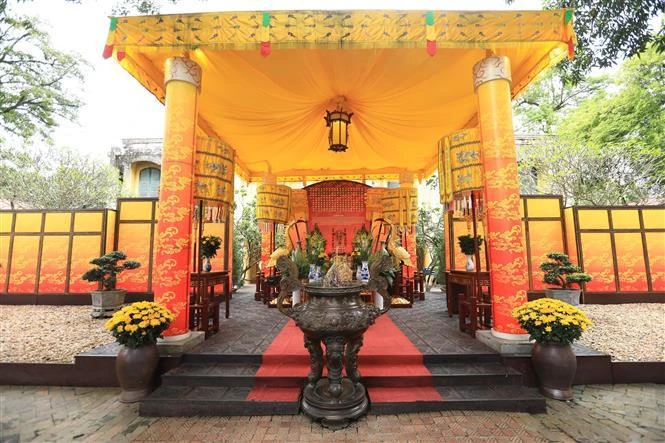 越南开始修复升龙皇城的敬天殿中央空间 | Vietnam+ (VietnamPlus)