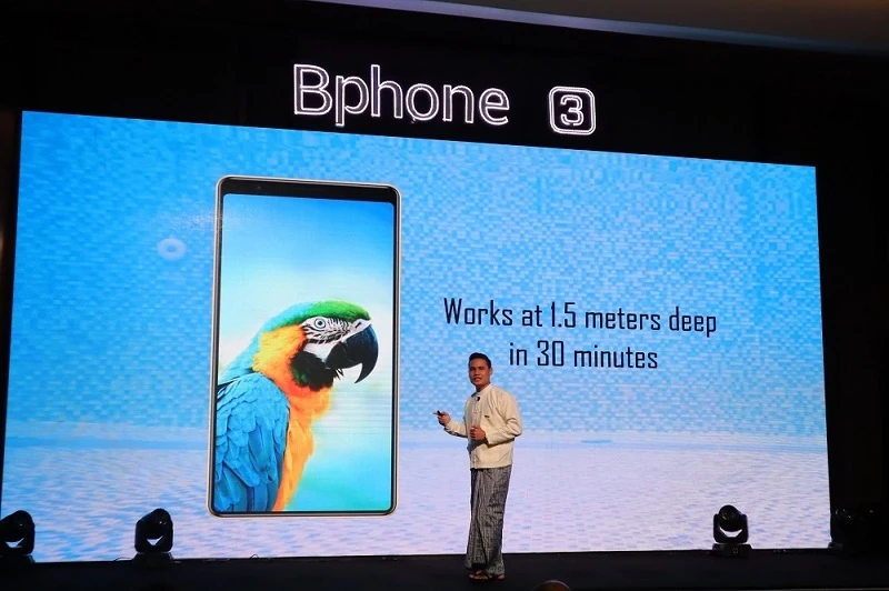 越南Bkav集团Bphone 3智能手机正式亮相缅甸 | Vietnam+ (VietnamPlus)