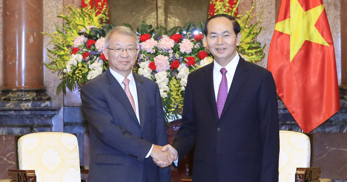 国家主席陈大光会见韩国大法院院长梁承泰 | Vietnam+ (VietnamPlus)
