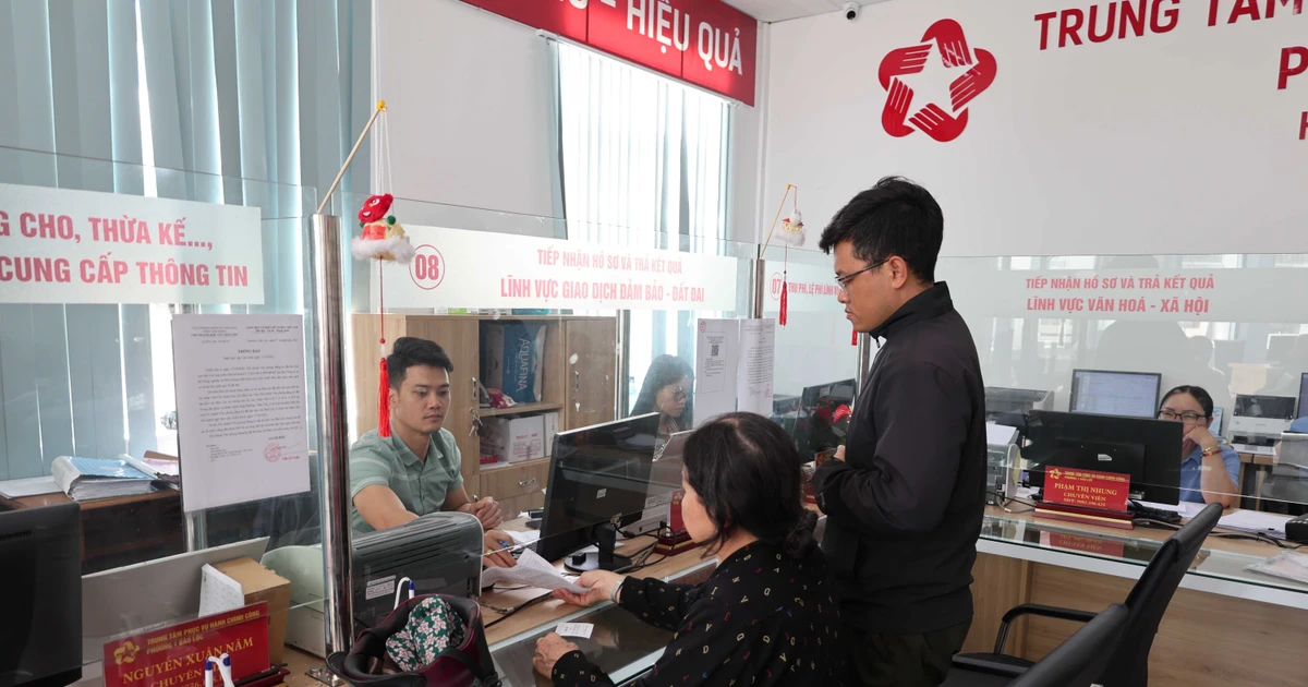 保禄坊公共行政中心。(图片来源:越通社)