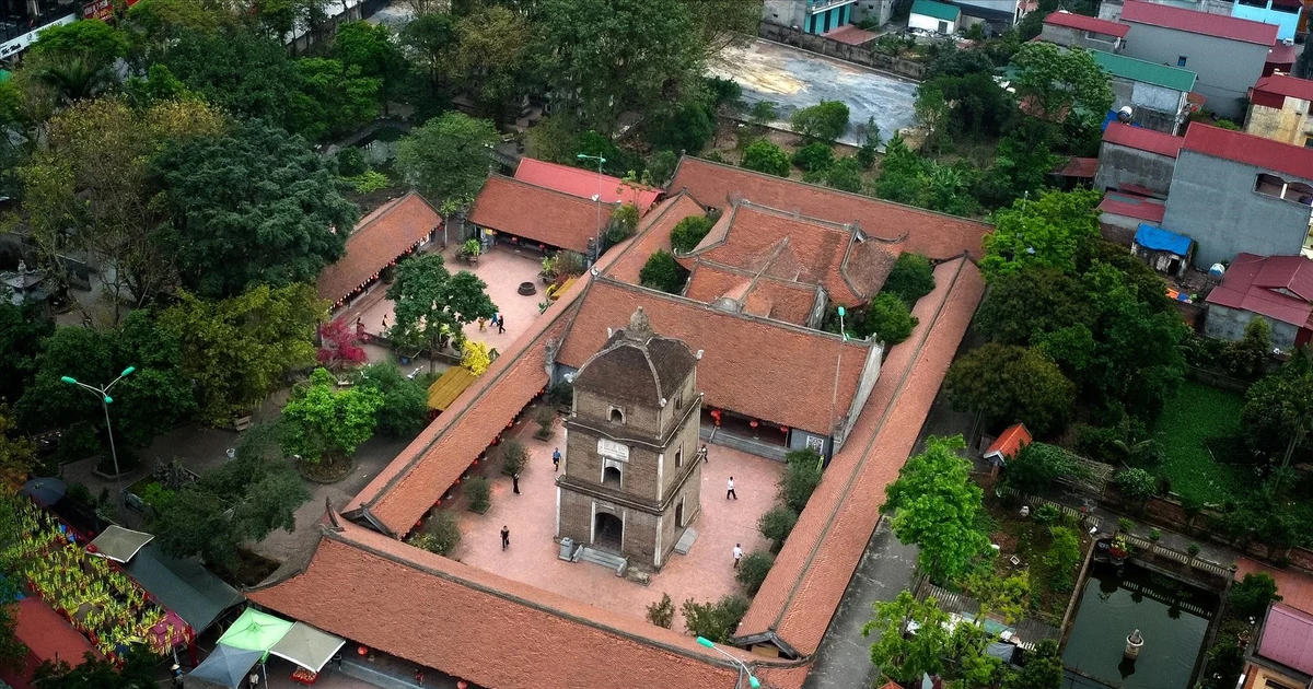 桑寺--京北地区国家级特殊遗迹。（图片来源：越通社）