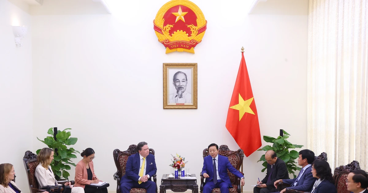 会见场景。（图片来源：越通社）
