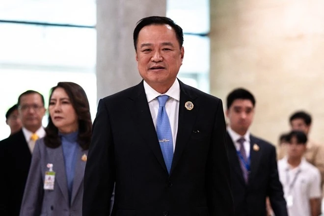 阿努廷·参威拉恭被选为泰国新总理。（图片来源：越通社）