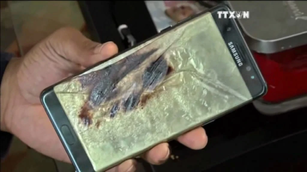 三星Galaxy Note 7手机爆炸事件对越南出口影响不大 | Vietnam+ (VietnamPlus)