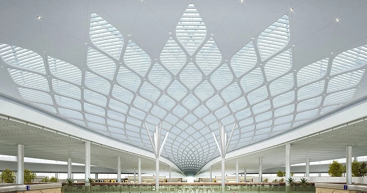 隆城国际机场一期工程将于2025年12月19日举行落成典礼。（图片来源：越通社）