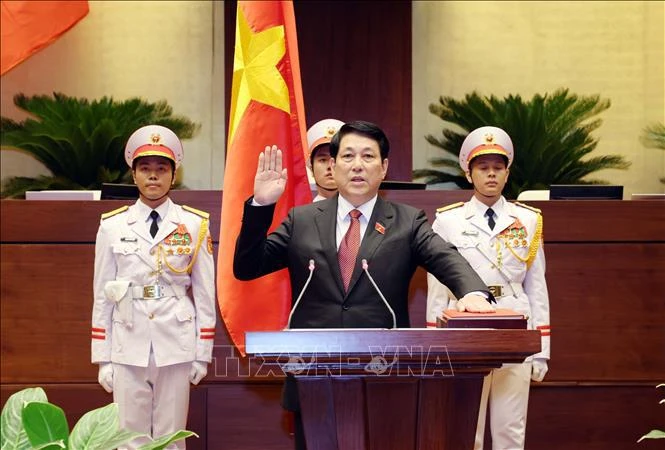 十五届国会第八次会议:梁强当选越南国家主席 | Vietnam+ (VietnamPlus)