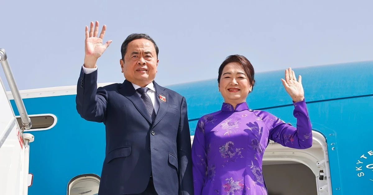 越南国会主席陈青敏圆满结束对摩洛哥的正式访问。（图片来源：越通社）