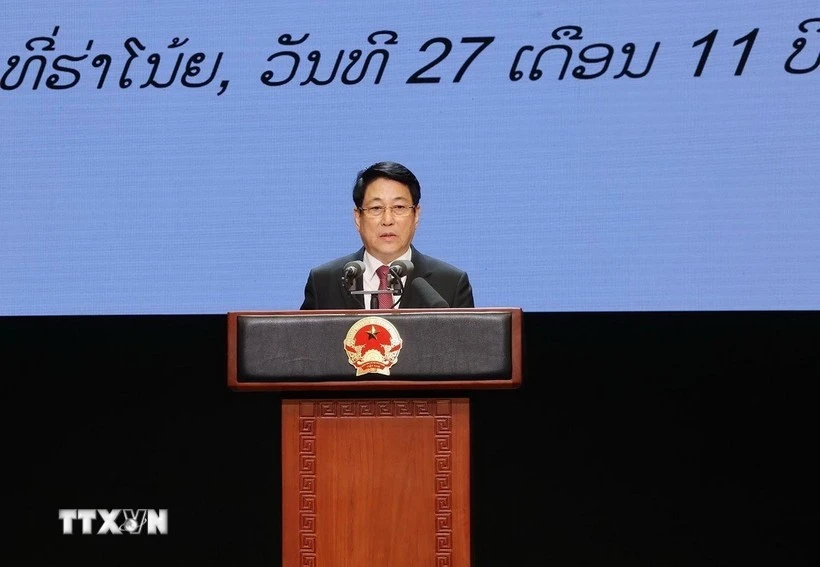 梁强:老挝过去50年是各族人民光辉灿烂、引以为豪的历史征程 | Vietnam+ (VietnamPlus)