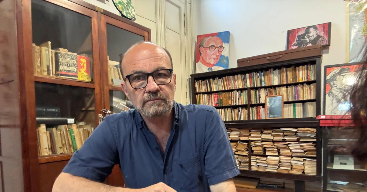 阿根廷共产党中央对外部部长马塞洛·罗德里格斯。（图片来源：越通社）