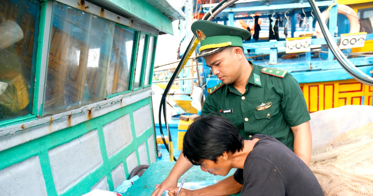 林同省大力严控渔船出港条件。（图片来源：越通社）