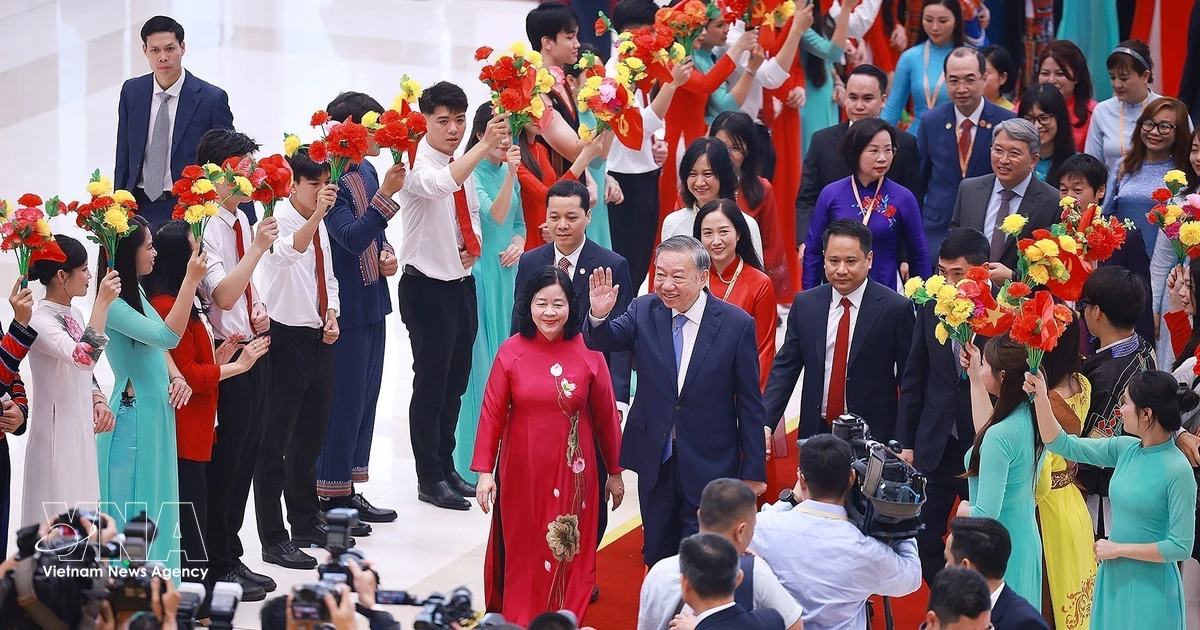 越南祖国阵线第十一次全国代表大会隆重开幕式 | Vietnam+ (VietnamPlus)
