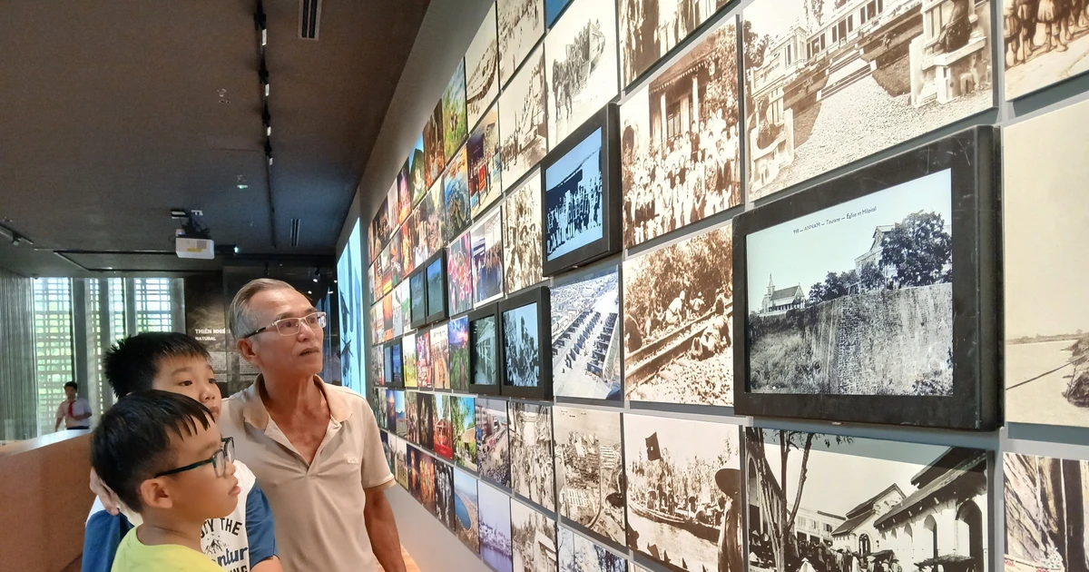 岘港博物馆部采取现代技术，为游客带来更好的体验。（图片来源：越通社）