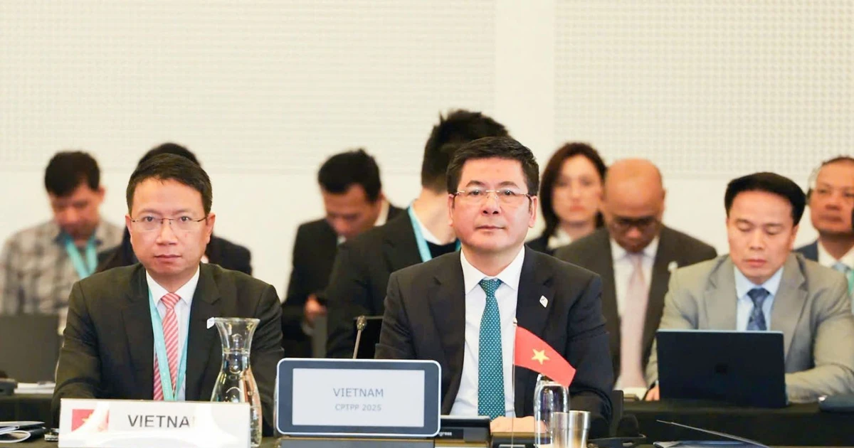 越南工贸部部长阮鸿延出席CPTPP协定第九次理事会会议。