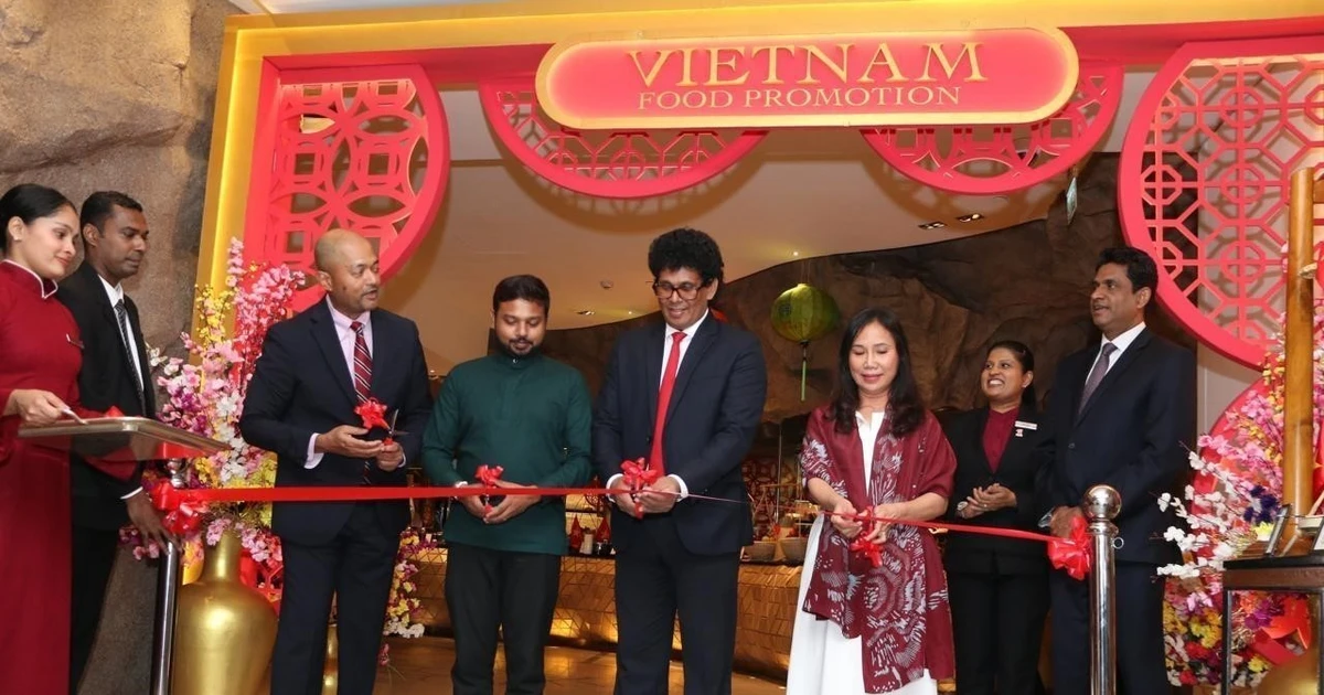 越南美食周在斯里兰卡开幕。（图片来源：越通社）