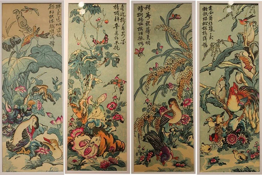 组图:行鼓画“诉说”光忠史和童话故事石生 | Vietnam+ (VietnamPlus)