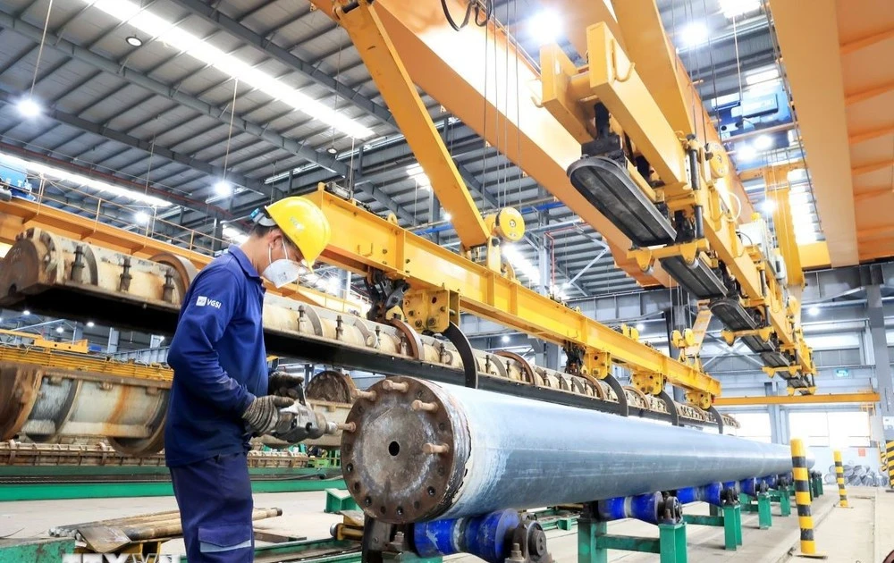 2025年，越南吸引的FDI注册资本总额超过384亿美元，同比增长0.5%。（图片来源：越通社）