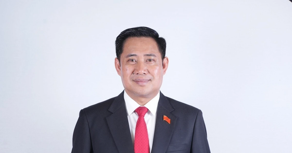 老挝人民革命党中央委员、占巴塞省委书记阿伦赛·苏纳拉特。（图片来源：越通社）