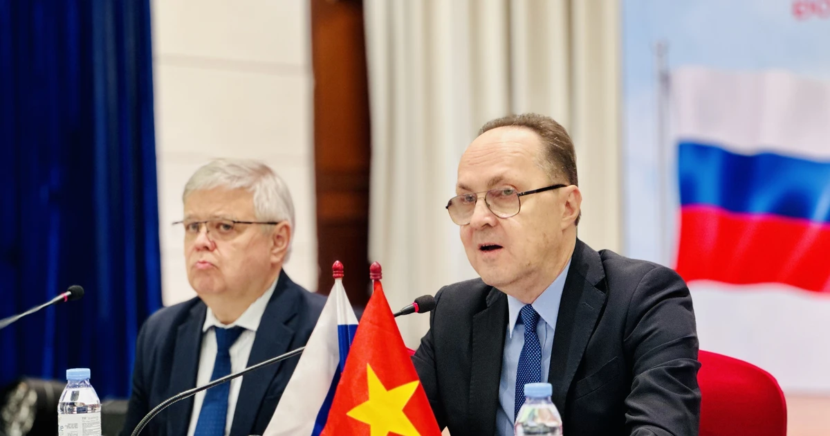 俄罗斯驻越南特命全权大使别兹杰特科。（图片来源：越通社）