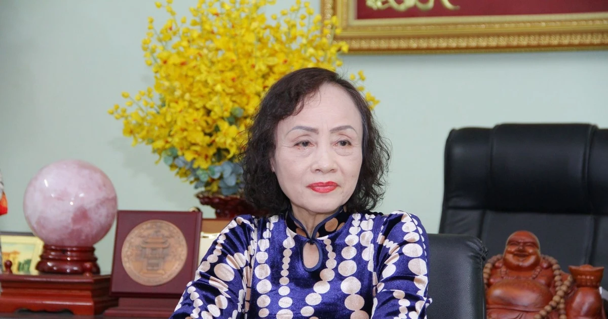 河南宁粮食股份公司总经理陈氏鸾。（图片来源：越通社）